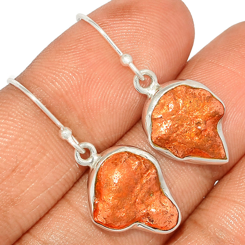 1.2" Copper Nuggets Earrings - CNTE2