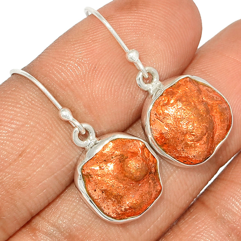 1.2" Copper Nuggets Earrings - CNTE32