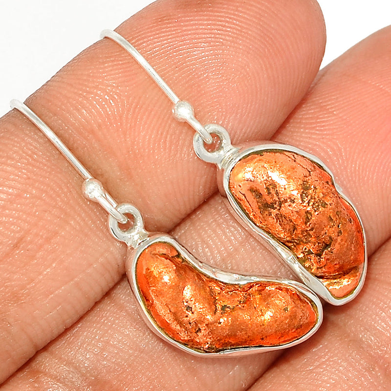 1.3" Copper Nuggets Earrings - CNTE7