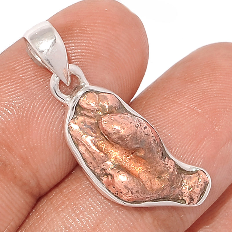 1.2" Copper Nuggets Pendants - CNTP295