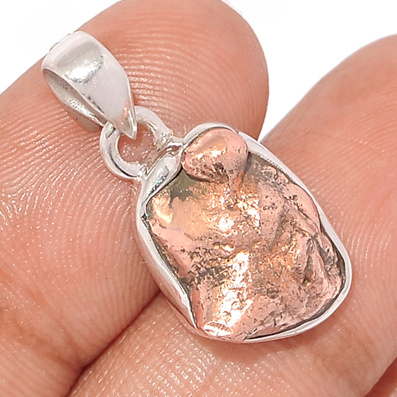 1.1" Copper Nuggets Pendants - CNTP298