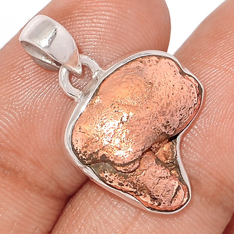 1.1" Copper Nuggets Pendants - CNTP309