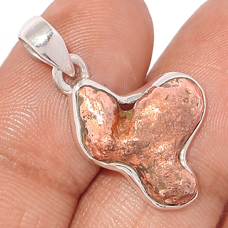 1.2" Copper Nuggets Pendants - CNTP310