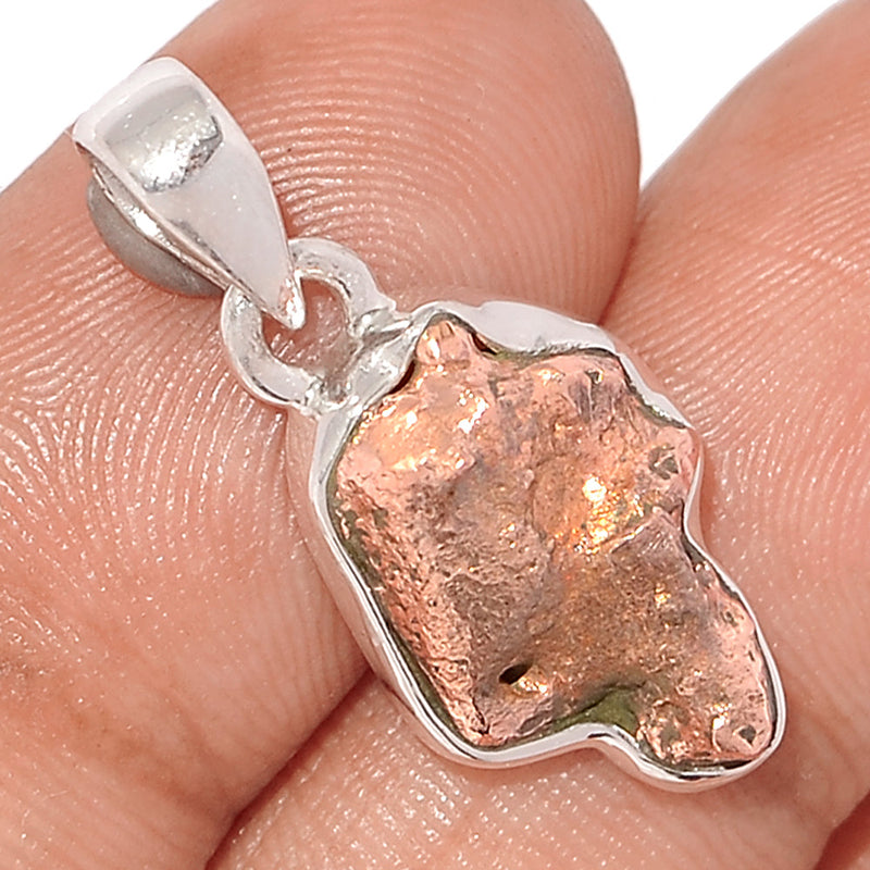 1.1" Copper Nuggets Pendants - CNTP317