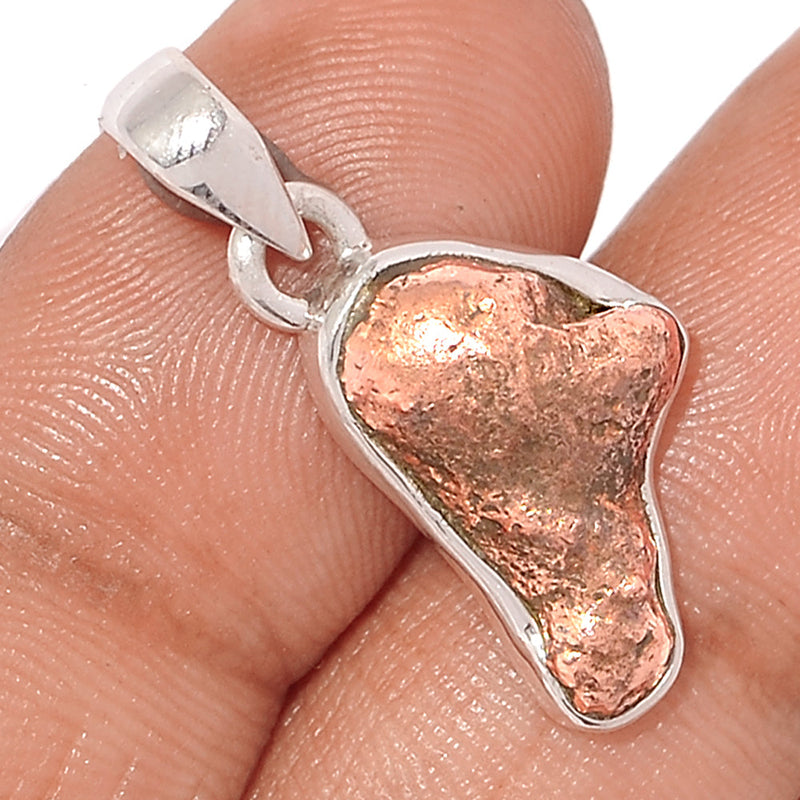 1.1" Copper Nuggets Pendants - CNTP324