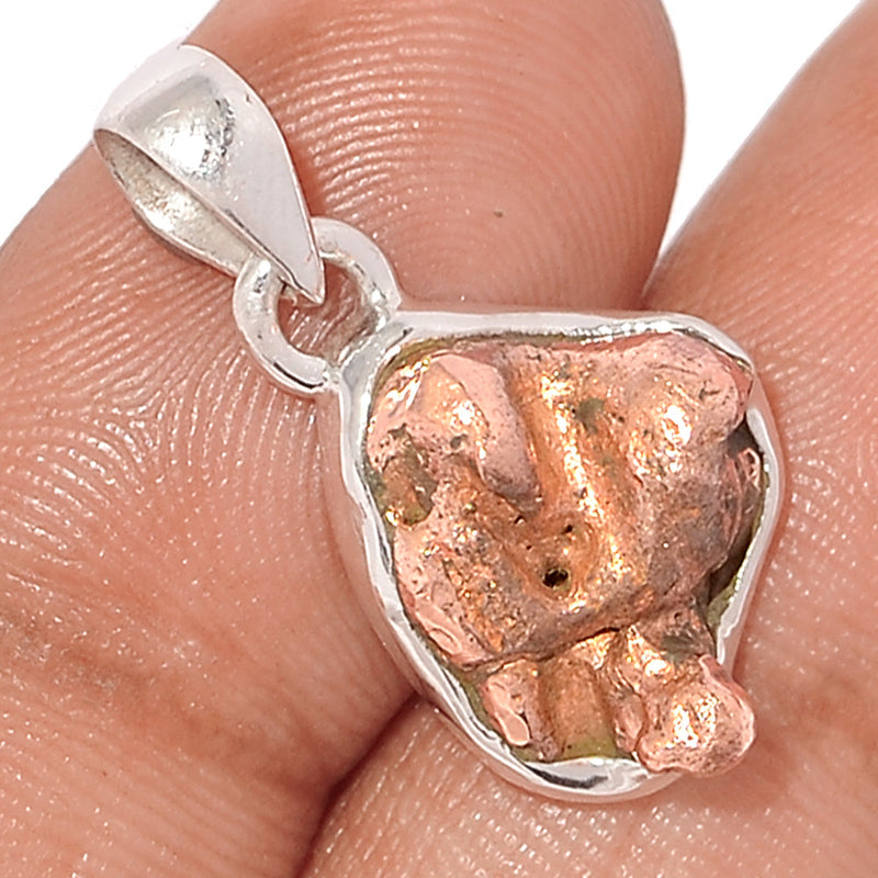 1" Copper Nuggets Pendants - CNTP328