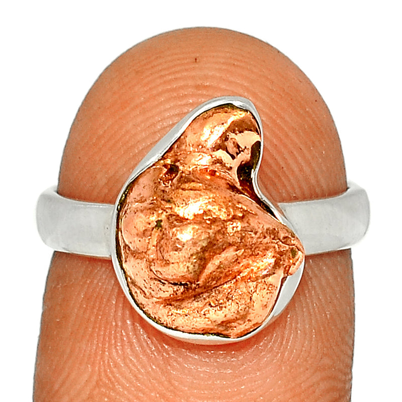 Copper Nuggets Ring - CNTR103