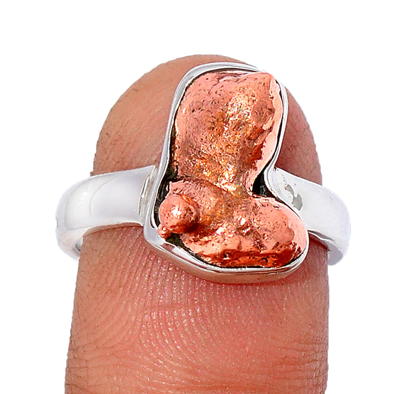 Copper Nuggets Ring - CNTR143
