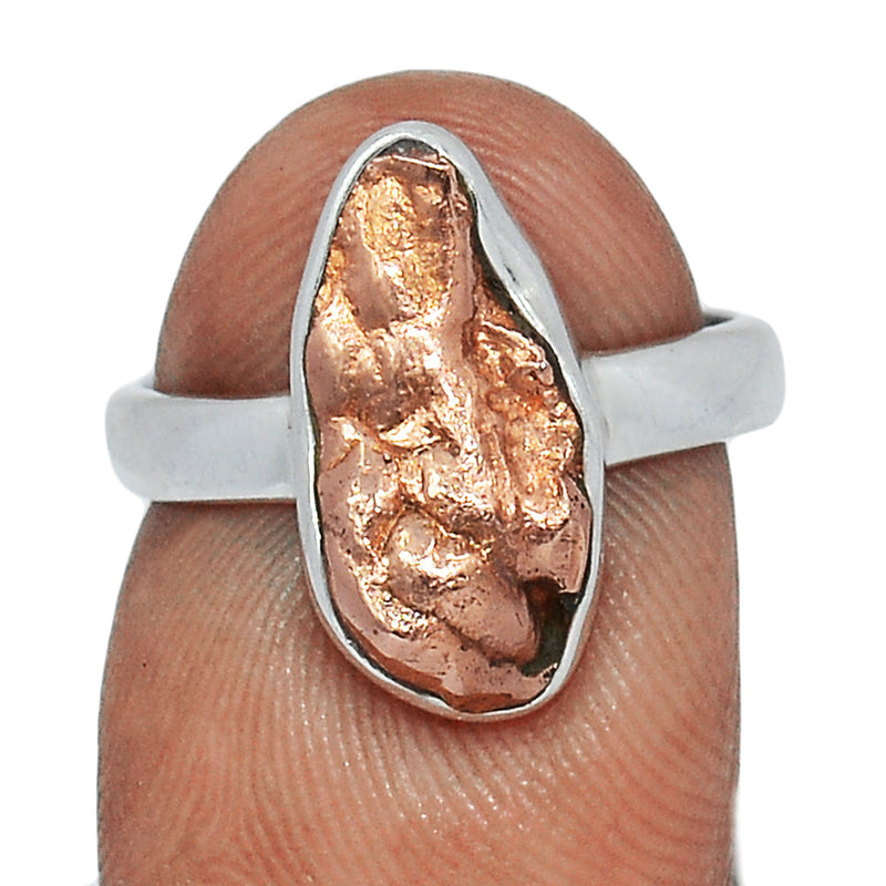 Copper Nuggets Ring - CNTR171