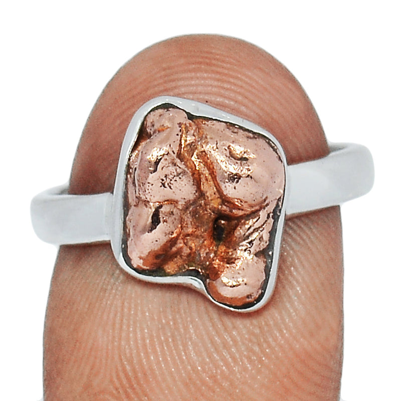 Copper Nuggets Ring - CNTR175