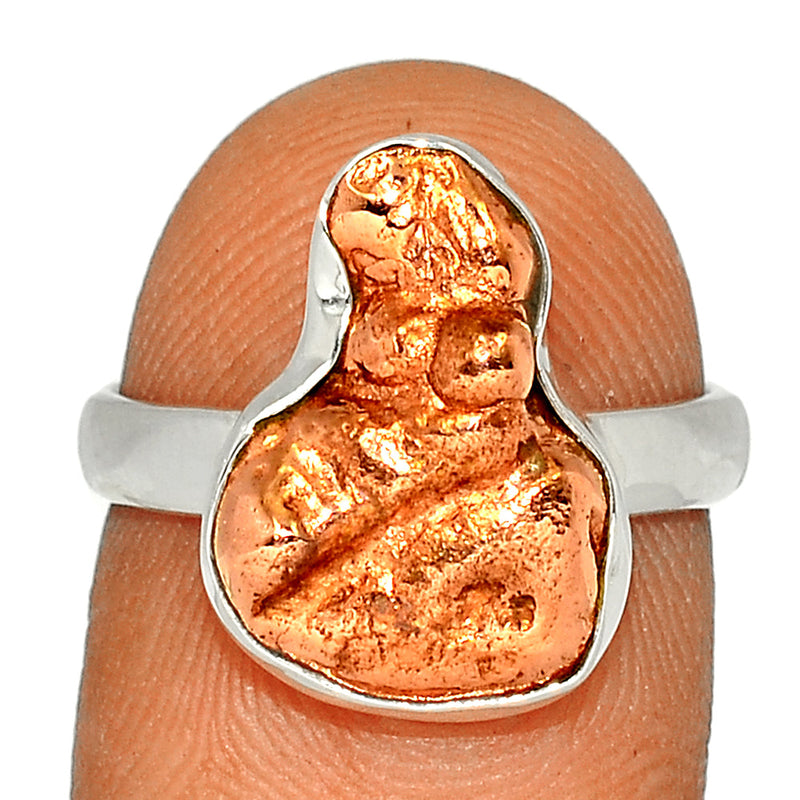 Copper Nuggets Ring - CNTR85