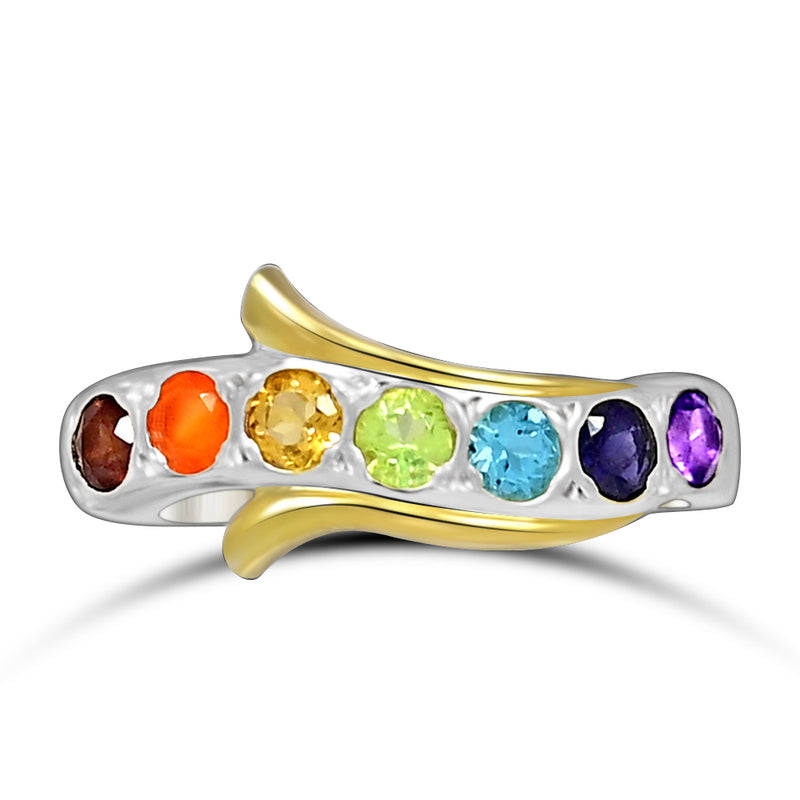 Chakra Jewelry Silver Ring - CP224