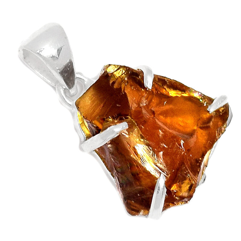 1" Claw - Cognac Quartz Rough Pendants - CQRP23