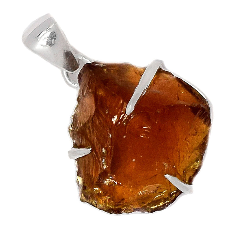 1" Claw - Cognac Quartz Rough Pendants - CQRP40
