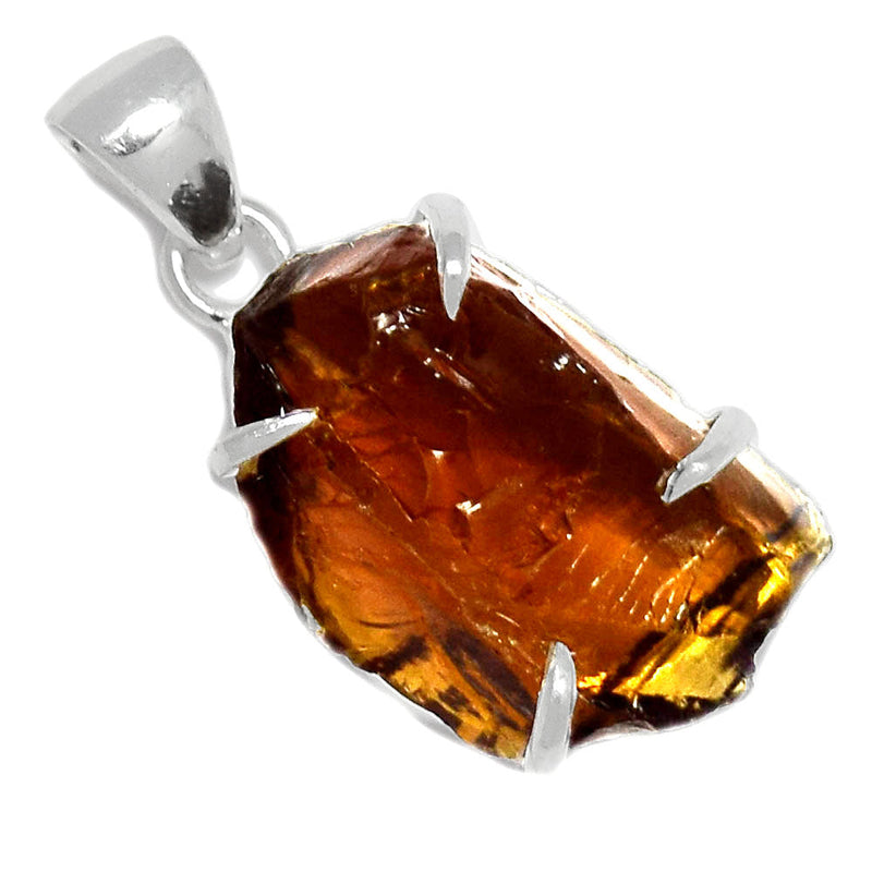 1.1" Claw - Cognac Quartz Rough Pendants - CQRP7