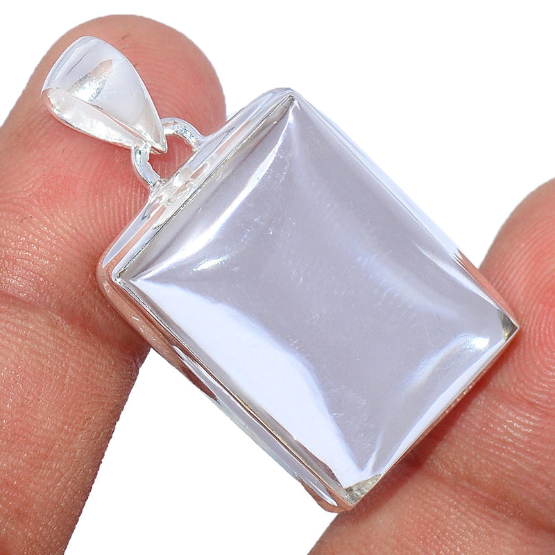 1.5" Crystal Cabochon Pendants - CRCP18