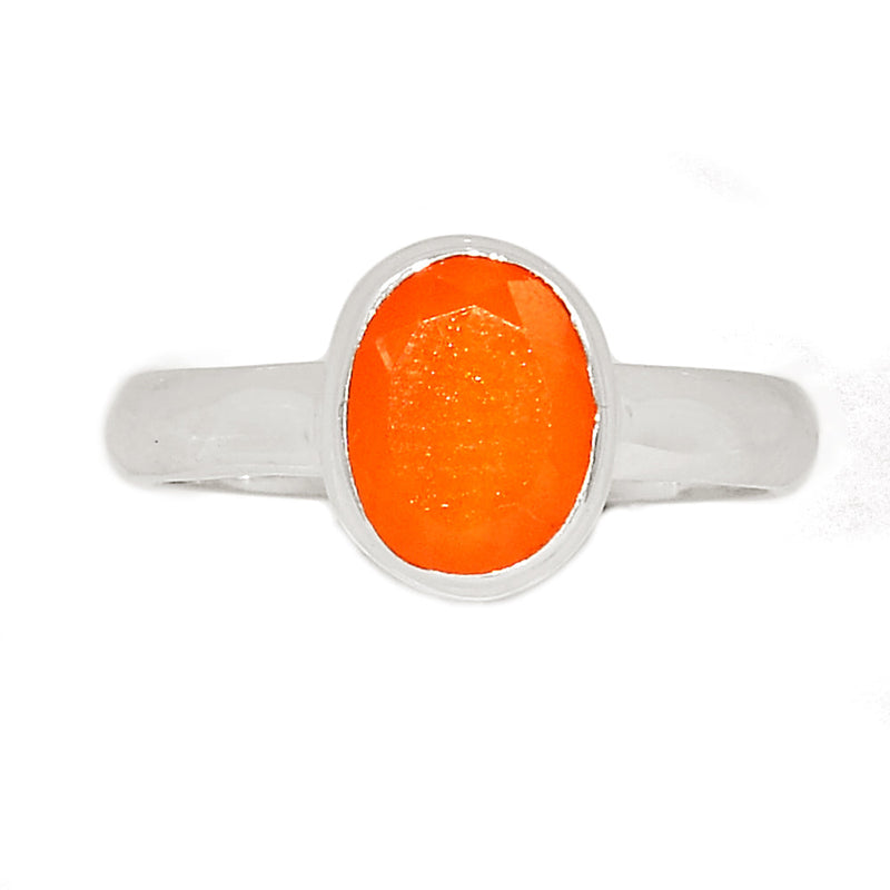 Carnelian Faceted Ring - CRFR219