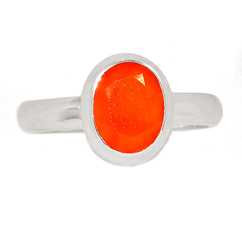 Carnelian Faceted Ring - CRFR227