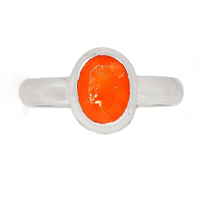 Carnelian Faceted Ring - CRFR232