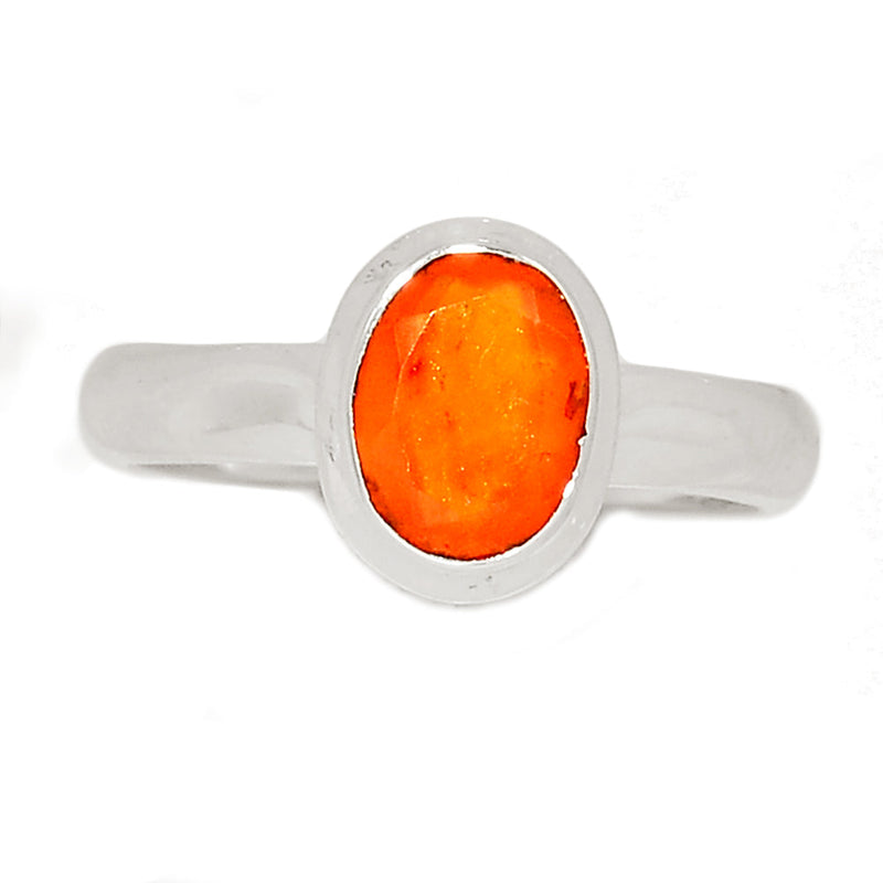 Carnelian Faceted Ring - CRFR233