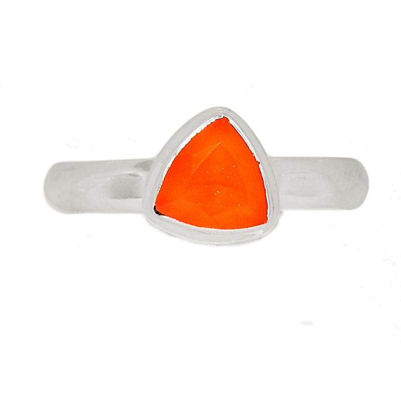 Carnelian Faceted Ring - CRFR238