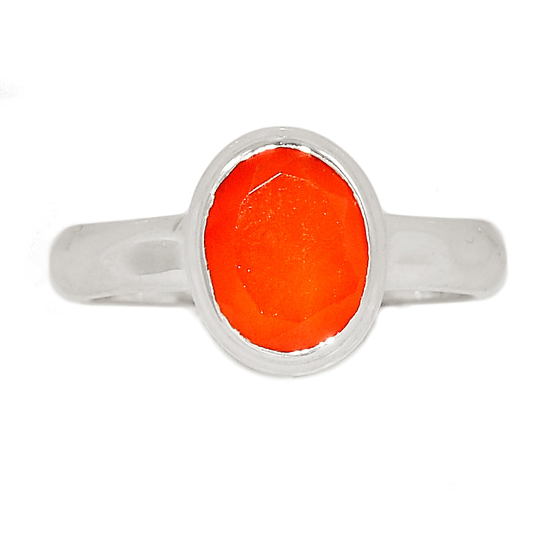Carnelian Faceted Ring - CRFR247
