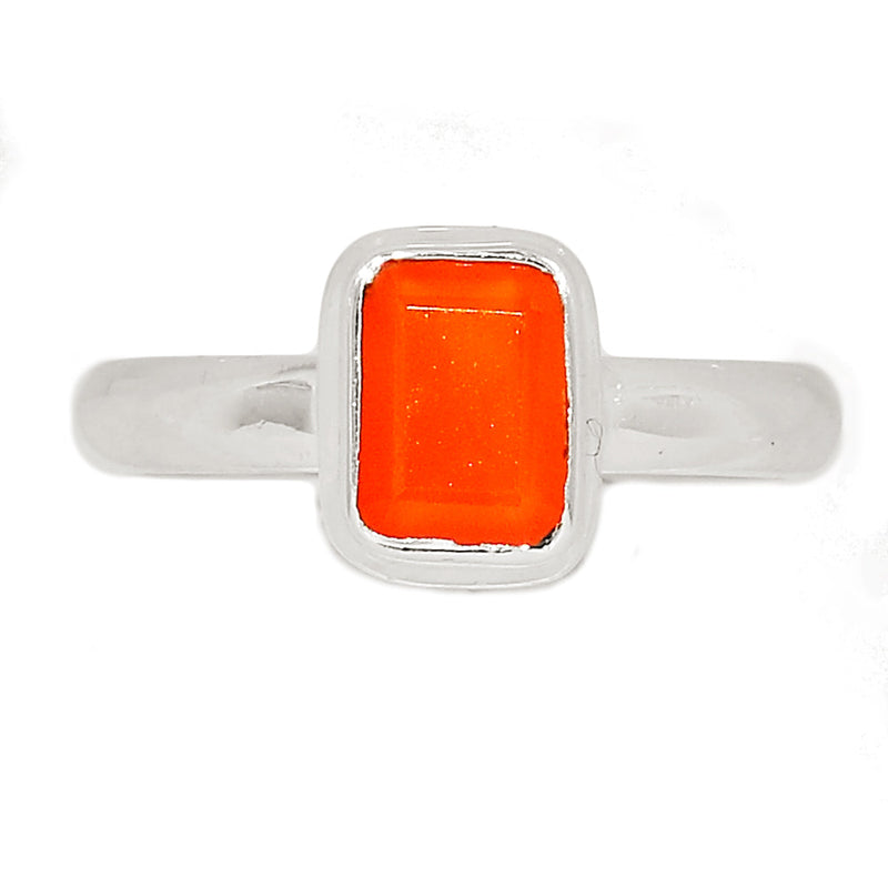 Carnelian Faceted Ring - CRFR248