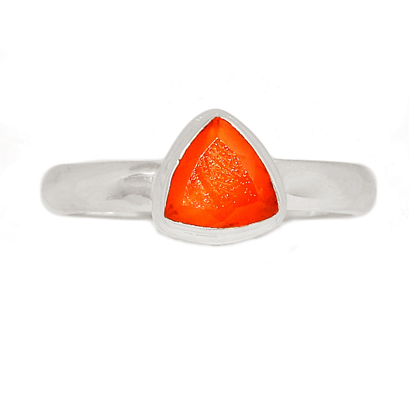Carnelian Faceted Ring - CRFR249