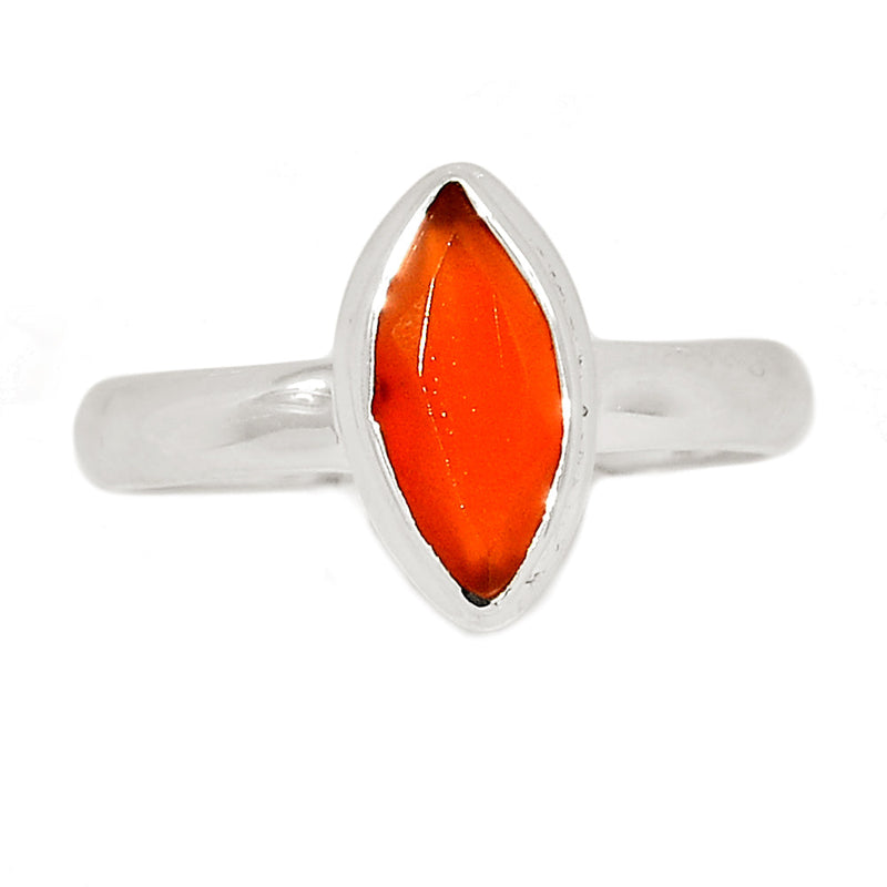 Carnelian Faceted Ring - CRFR254