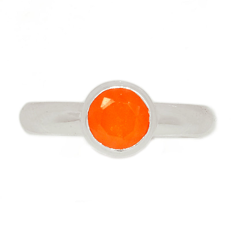 Carnelian Faceted Ring - CRFR276
