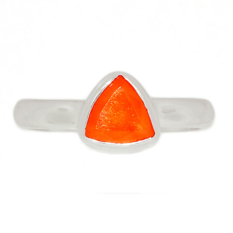 Carnelian Faceted Ring - CRFR293