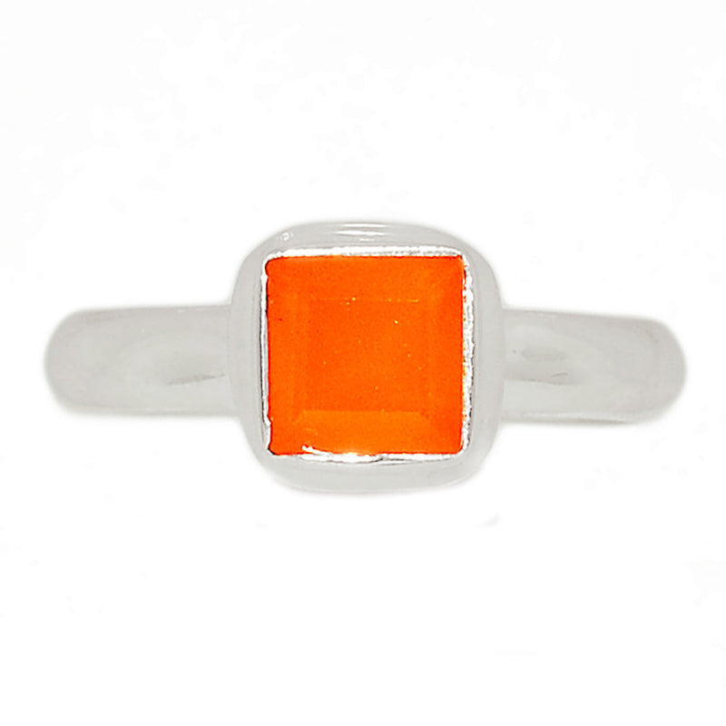 Carnelian Faceted Ring - CRFR298