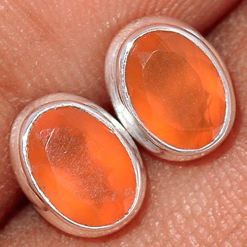 Carnelian Studs - CRFS316