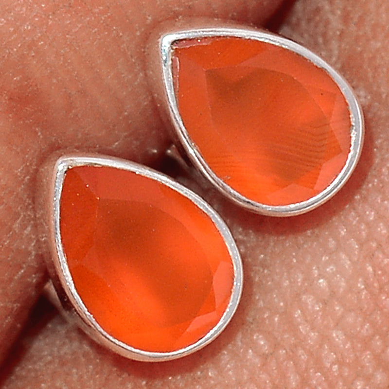 Carnelian Studs - CRFS330