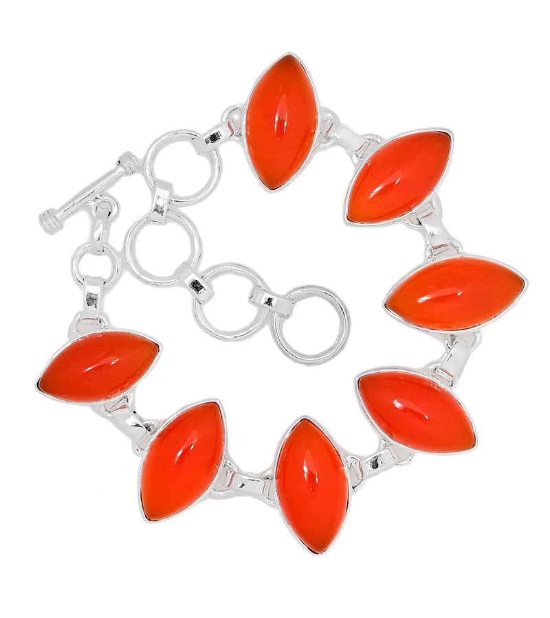 8.2" Carnelian Bracelets - CRNB142