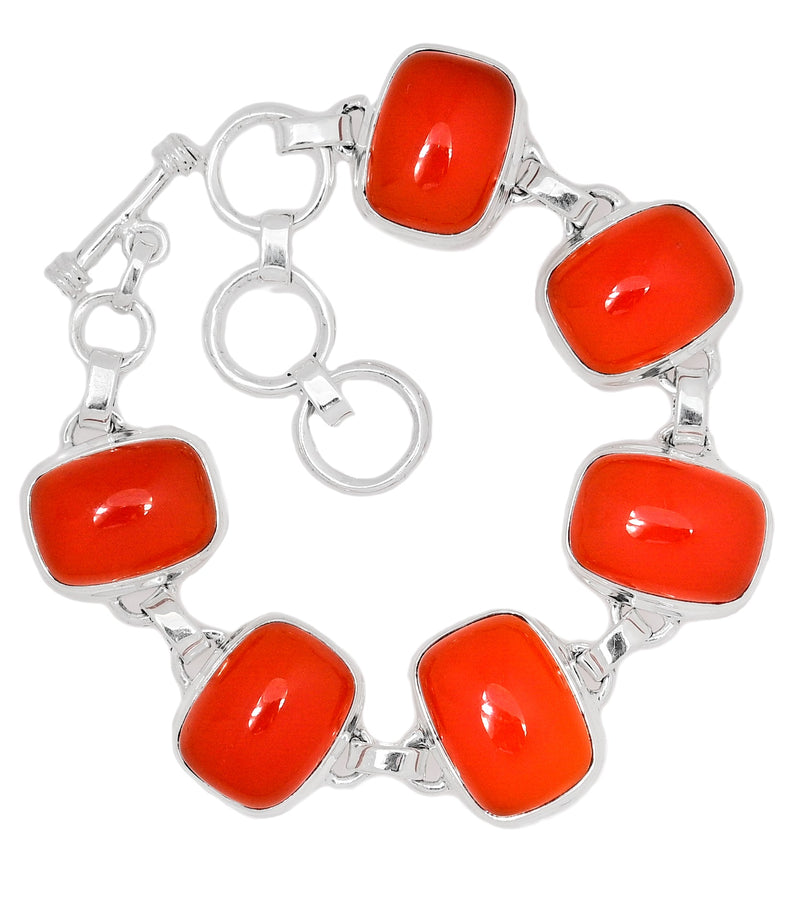 7.5" Carnelian Bracelets - CRNB145