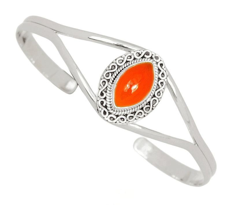 Fine Filigree - Carnelian Bracelets - CRNB157