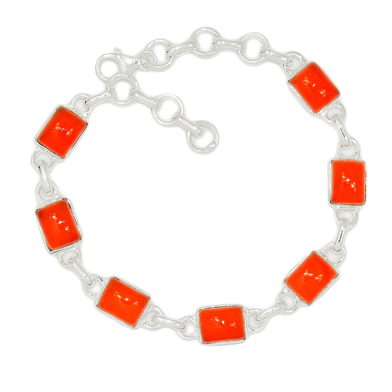 8.7" Carnelian Bracelets - CRNB163