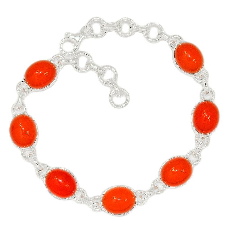8.7" Carnelian Bracelets - CRNB167