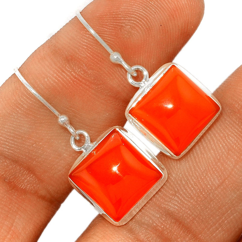 1.2" Carnelian Earrings - CRNE538