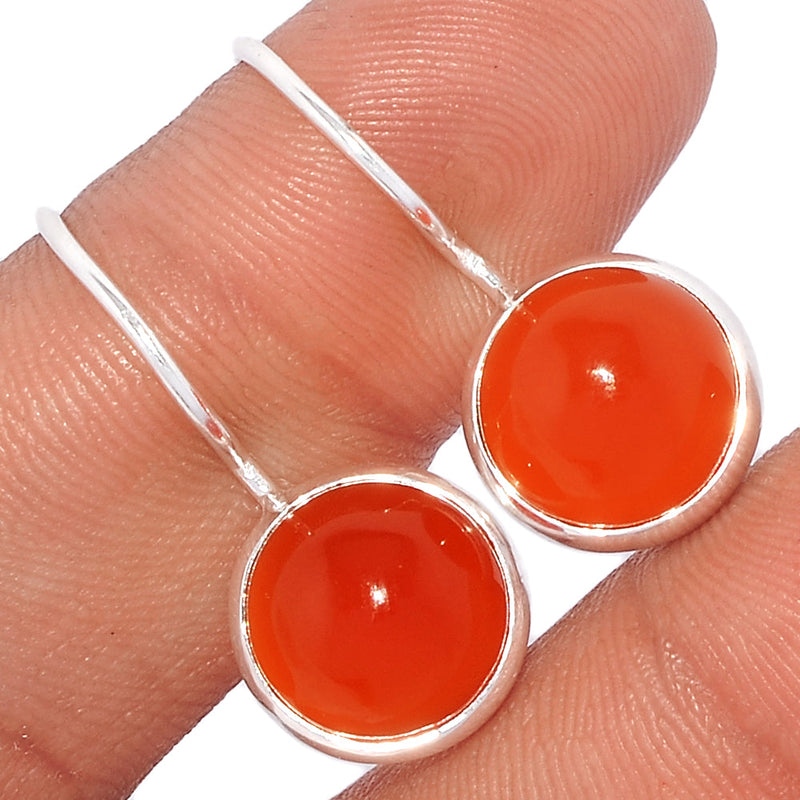1" Carnelian Earrings - CRNE575