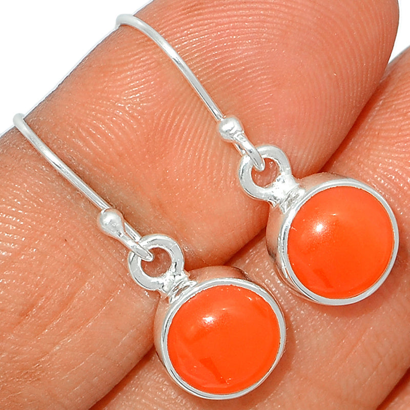 1.1" Carnelian Earrings - CRNE641