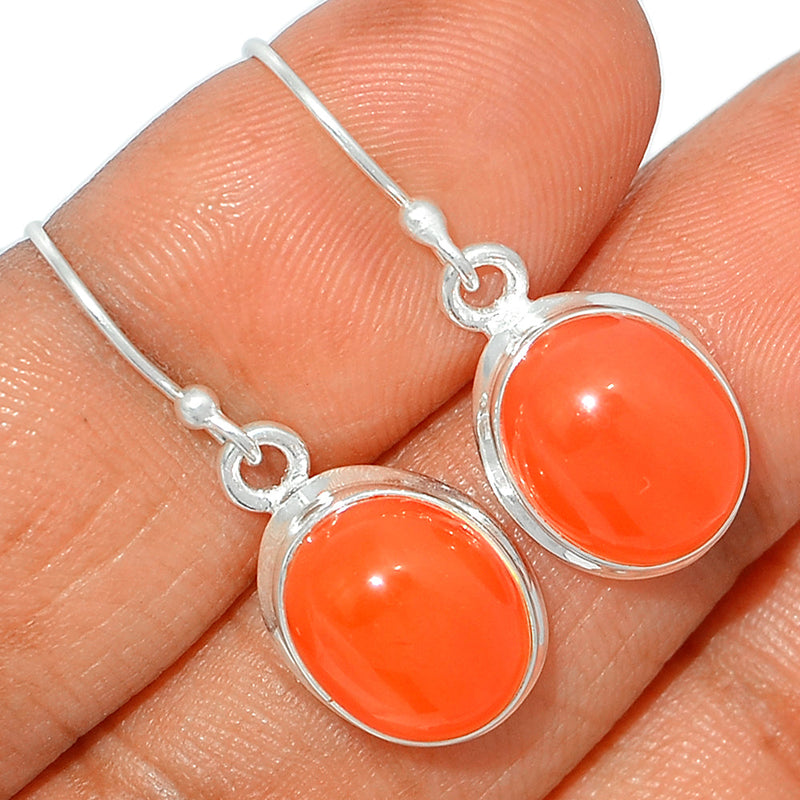 1.2" Carnelian Earrings - CRNE643