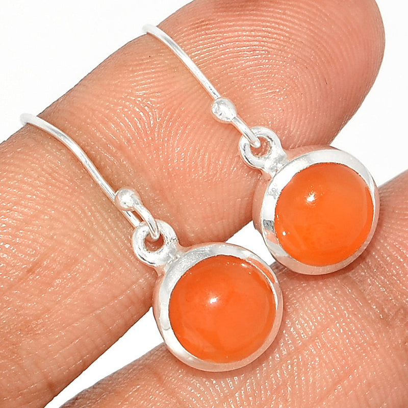 1.1" Carnelian Earrings - CRNE689