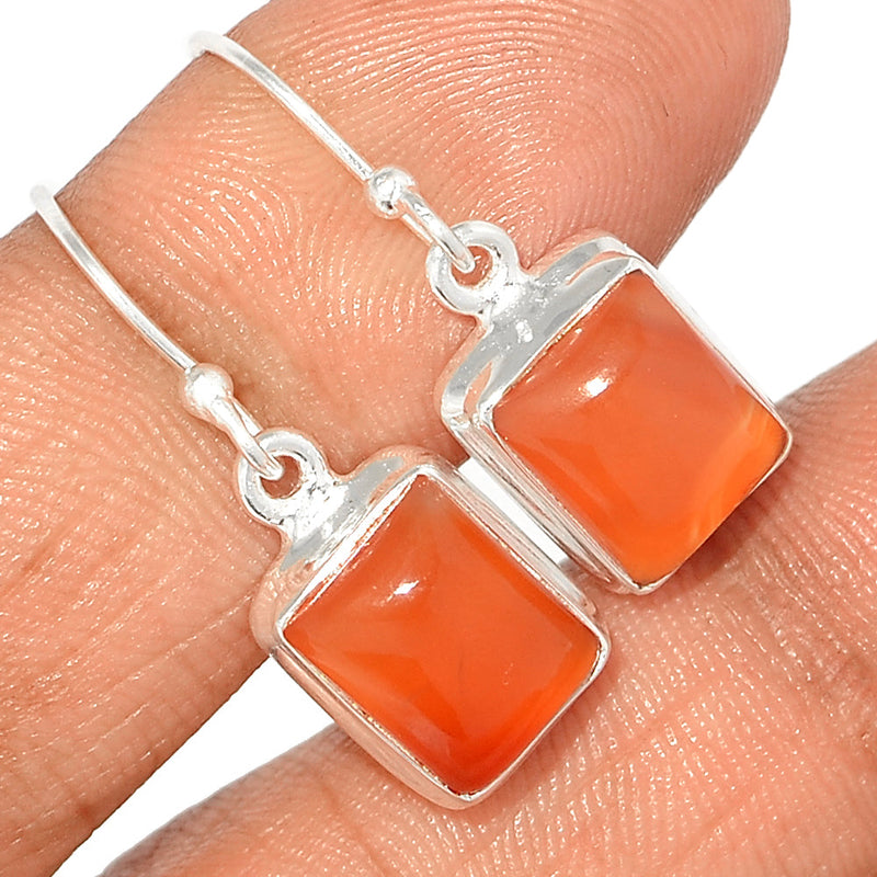 1.1" Carnelian Earrings - CRNE693