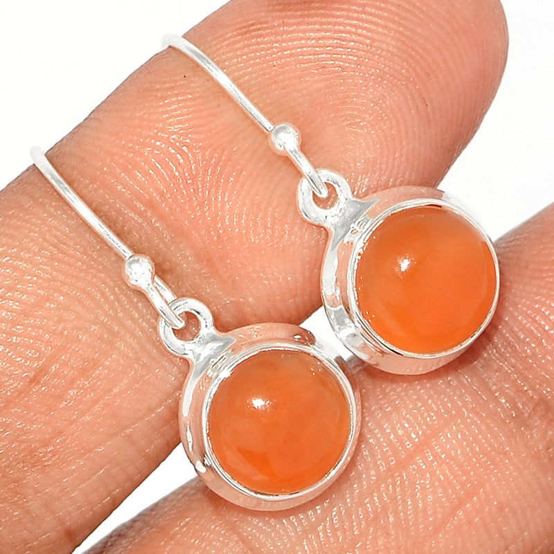 1.1" Carnelian Earrings - CRNE695