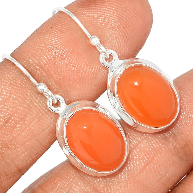 1.3" Carnelian Earrings - CRNE701