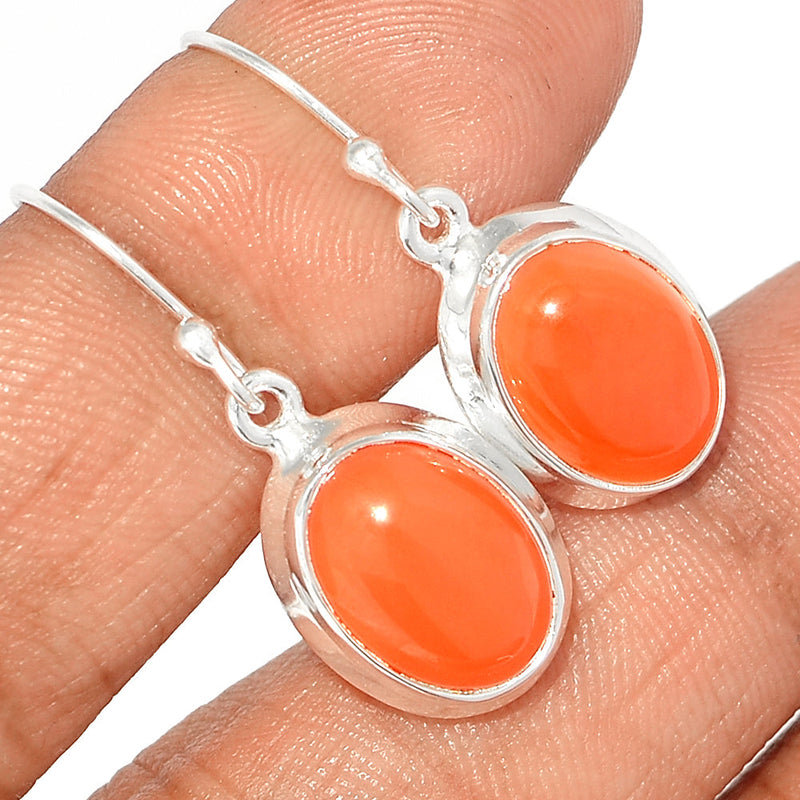 1.3" Carnelian Earrings - CRNE709