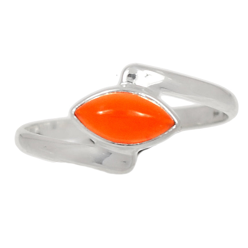 Small Plain - Carnelian Ring - CRNR1853