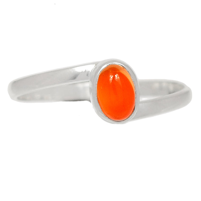 Small Plain - Carnelian Ring - CRNR1856